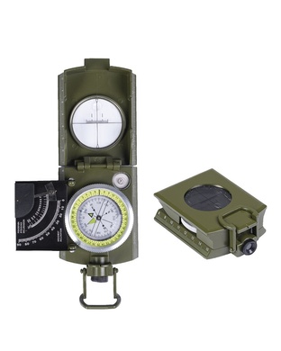 Компас армейский MIL-TEC Italian Compass Olive 15791200 Viktailor