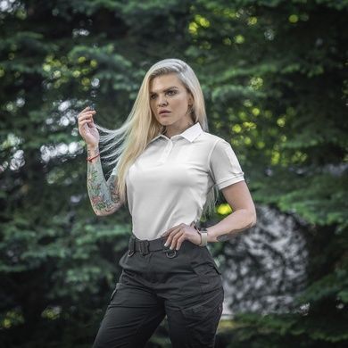 M-Tac поло тактичне 65/35 Lady, White, XXS