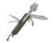 Карманный столовый набор Pocket Knife, fork and spoon OD green 44065 фото 1 Viktailor