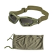 Окуляри захисні MIL-TEC Commando Goggles AIR Pro Olive 15615301 фото 1 Viktailor