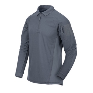 Боевая рубашка Helikon-Tex Range Polo Shirt Shadow Grey PD-RNG-TC-35-B02 Viktailor