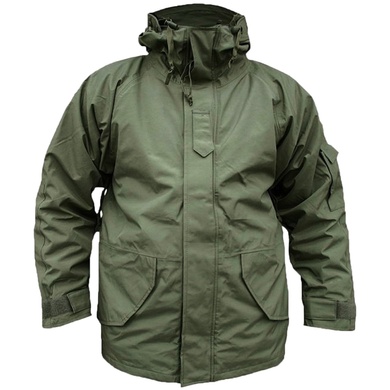 Куртка мембрана з флісовою підкладкою MIL-TEC Wet Weather Jacket OD Оливкова 10615001 Viktailor