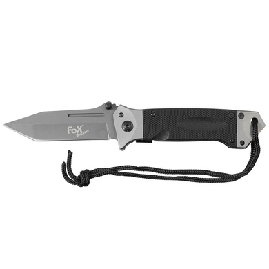 Нож складной Fox Outdoor G10 Черный 45531A Viktailor