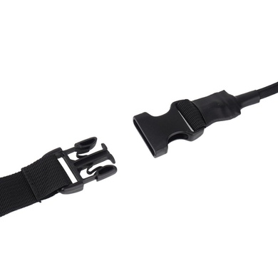 Ремінь для зброї 1-точка MFH Bungee Sling Black 30759A Viktailor