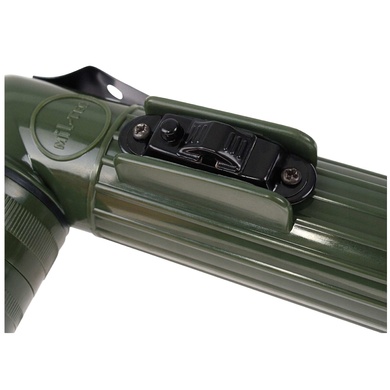 Тактичний ліхтар MIL-TEC Medium Anglehead Flashlight Olive 15141001 Viktailor