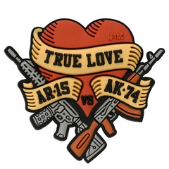 M-Tac нашивка True Love PVC