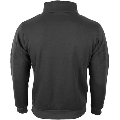Кофта тактична MIL-TEC Tactical Sweatshirt Чорна 11472502 Viktailor
