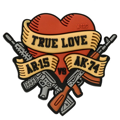 M-Tac нашивка True Love PVC 51143000 Viktailor