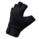 Перчатки тактические MIL-TEC Army Fingerless Gloves Black 12538502-M фото 4 Viktailor