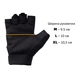 Рукавиці тактичні MIL-TEC Army Fingerless Gloves Black 12538502-L фото 2 Viktailor