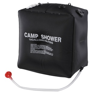 Душ солнечный портативный MFH 40LTR. SOLAR SHOWER Черный 37623 Viktailor