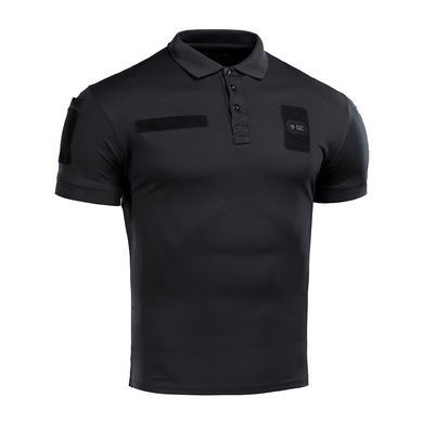 Поло M-Tac Elite Tactical Coolmax, Black, L