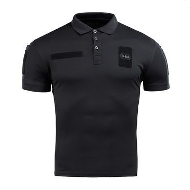 Поло M-Tac Elite Tactical Coolmax, Black, L