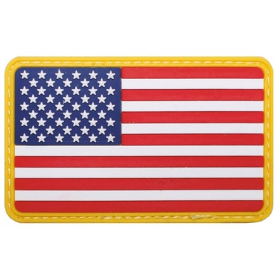 Шеврон Max Fuchs прапор США PVC 36506C Viktailor