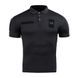 Поло M-Tac Elite Tactical Coolmax, Black, L
