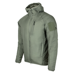 Куртка Helikon-Tex Wolfhound Hoodie® Climashield® Apex Alpha Green , S