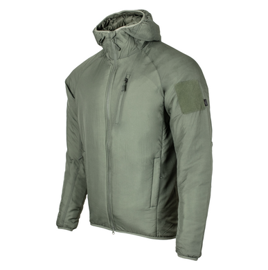 Куртка Helikon-Tex Wolfhound Hoodie® Climashield® Apex Alpha Green , XS