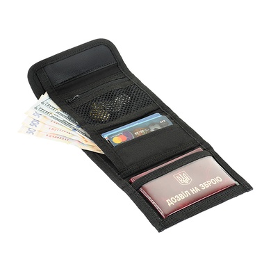 M-Tac гаманець з липучкою Elite Gen.II Hex Чорний 10207002 Viktailor