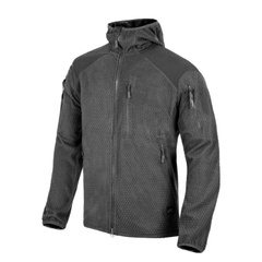 Кофта флісова Helikon-Tex Alpha Hoodie Jacket Grid Fleece BL-ALH-FG-01-B03 Viktailor