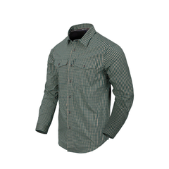 Сорочка Helikon-Tex Covert Concealed Carry Shirt GREEN CHECKERED KO-CCC-CB-C1-B02 Viktailor