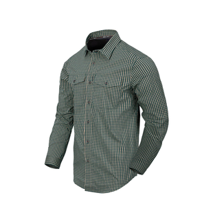 Рубашка Helikon-Tex Covert Concealed Carry Shirt GREEN CHECKERED KO-CCC-CB-C1-B02 Viktailor