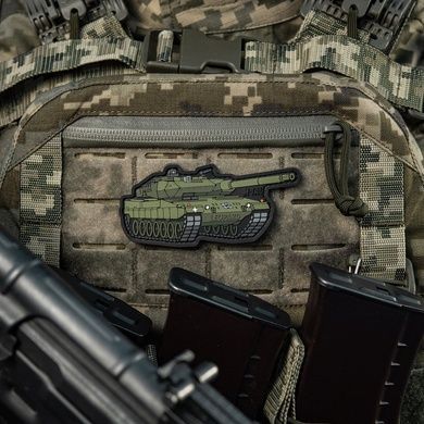 Нашивка M-Tac LEOPARD 2 (PVC), Olive