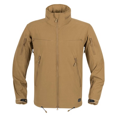 Куртка Helikon-Tex COUGAR QSA™ + HID™ Soft Shell Jacket® Coyote KU-CGR-SM-11-B04 Viktailor