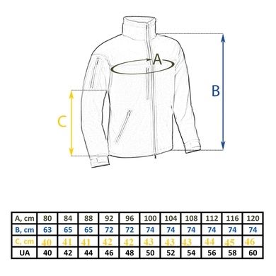 Кофта Фліс з мембраною Vik-Tailor GEN.II ММ-14  49038298-48 Viktailor