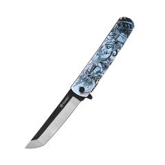 Нож складной Ganzo G626-GS Самурай Серый