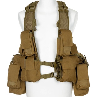 Жилет разгрузочный MFH Tactical Vest Койот 30993R Viktailor