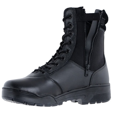 Ботинки тактичні на блисківці шкіряні зі вставками Leather/Cordura Tactical Boots w. ZIP 12822000 Viktailor