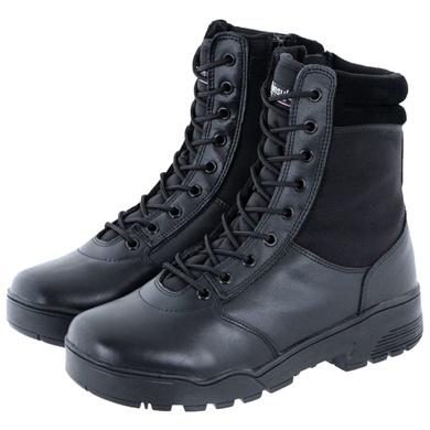 Ботинки тактические на молнии кожаные со вставками Leather/Cordura Tactical Boots w. ZIP 12822000 Viktailor