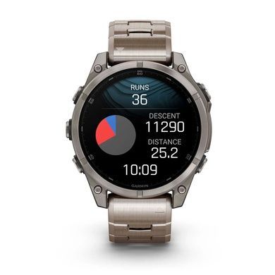 Годинник Garmin fēnix&reg; 8 &ndash; AMOLED, Titanium 010-02904-40 Viktailor