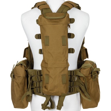 Жилет розвантажувальний MFH Tactical Vest Койот 30993R Viktailor