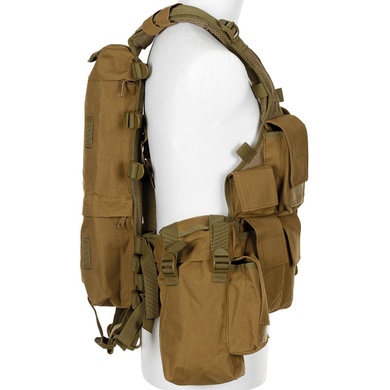 Жилет розвантажувальний MFH Tactical Vest Койот 30993R Viktailor