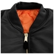 Куртка Бомбер льотна US BASIC MA1® FLIGHT JACKET Чорна 10402002 фото 6 Viktailor