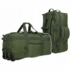 Сумка-рюкзак на колесах MIL-TEC Combat 118л Оливковая
