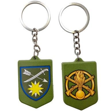 Брелок гумовий 66 ОМБр, Olive