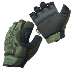 Рукавиці тактичні безпалі Mechanix M-Pact Gloves Olive 65255201-04 Viktailor