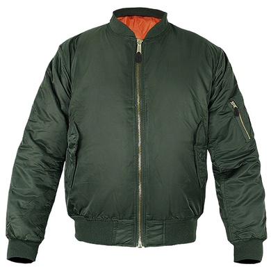 Куртка Бомбер льотна US BASIC MA1® FLIGHT JACKET Оливкова 10402001-903 Viktailor