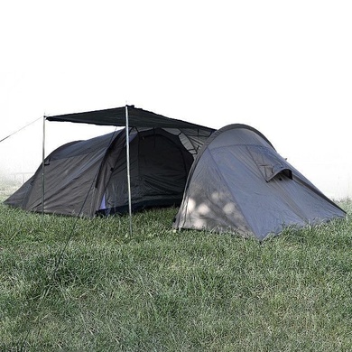 Палатка 3-местная MIL-TEC с местом для хранения вещей Olive 14226000 Viktailor