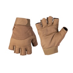 Рукавиці тактичні MIL-TEC Army Fingerless Gloves Dark Coyote 12538519-S Viktailor
