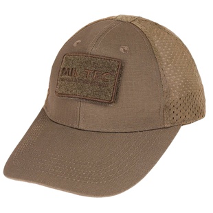 Бейсболка MIL-TEC Net Baseball Cap Coyote з сіткою 12317619 Viktailor