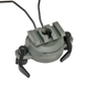 Адаптер для навушників на шолом Headset Bracket Olive HL-ACC-43-OD фото 5 Viktailor