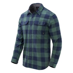 Сорочка Helikon-Tex Greyman Shirt Moss Green Checkered KO-GMN-NS-PG-B03 Viktailor