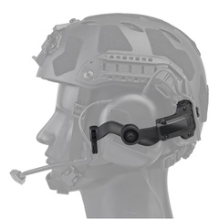 Адаптер для навушників Helmet Rail Adapter Black