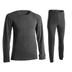 Термобілизна флісова MIL-TEC Fleece Underwear Set Чорна