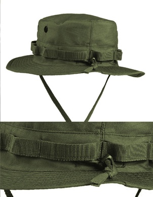 Панама армейская MIL-TEC US GI Boonie Hat Olive 12323001 Viktailor