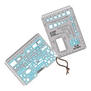 Набір лінійок Ecopybook Tactical TZ+M А6  ET-20046 Viktailor