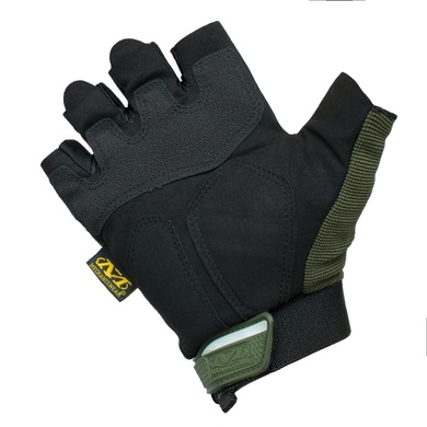 Перчатки тактические безпалые Mechanix M-Pact Glove MPT-72-Olive-Red-L Viktailor